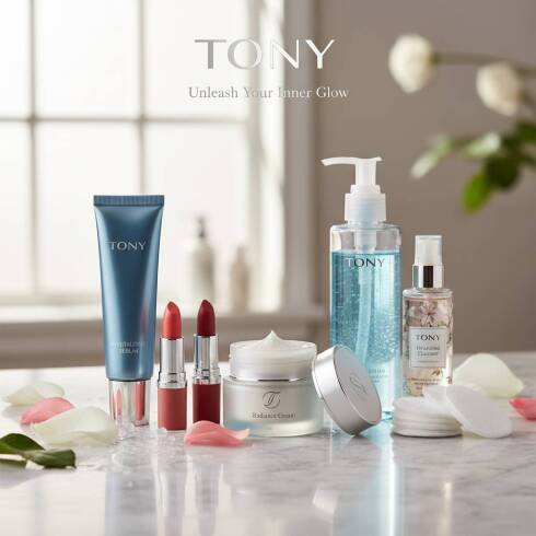 محصولات آرایشی TONY